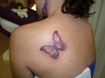 Schmetterling Tattoo